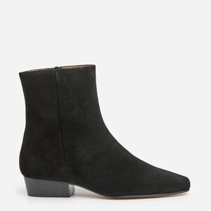 Flattered Rami Black Suede Boot Size 38